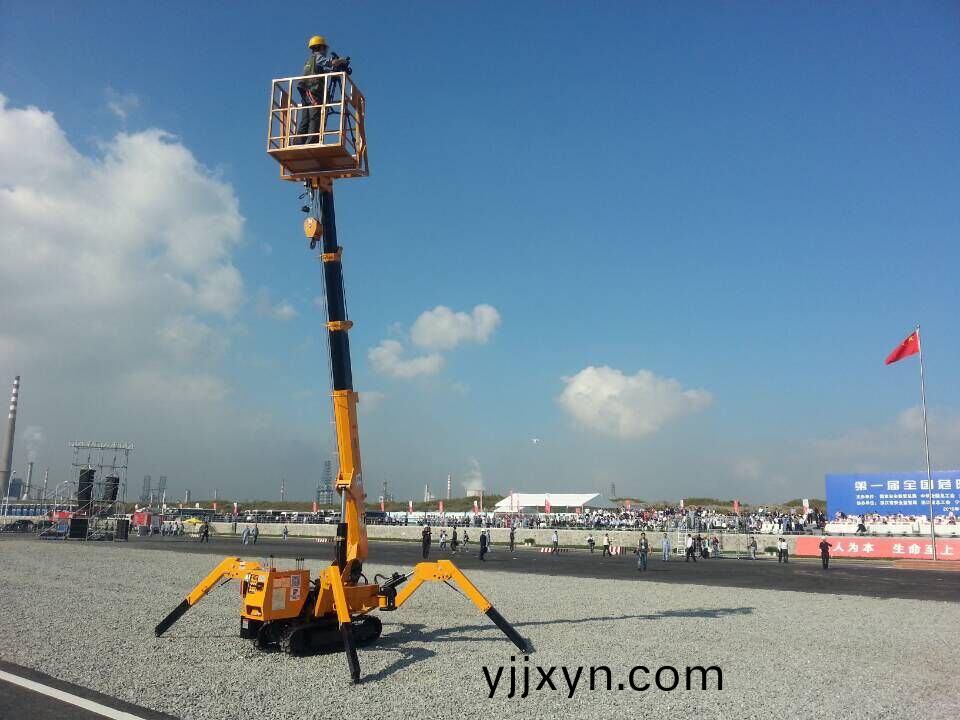 蜘蛛弔(diao)車工作現場