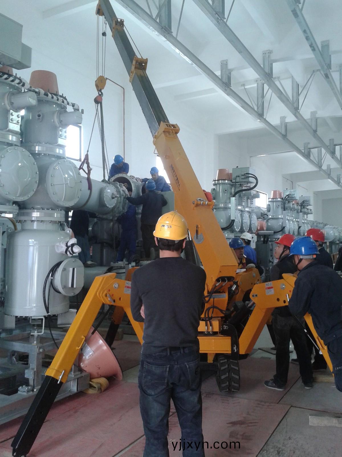 履帶式起重機圖片