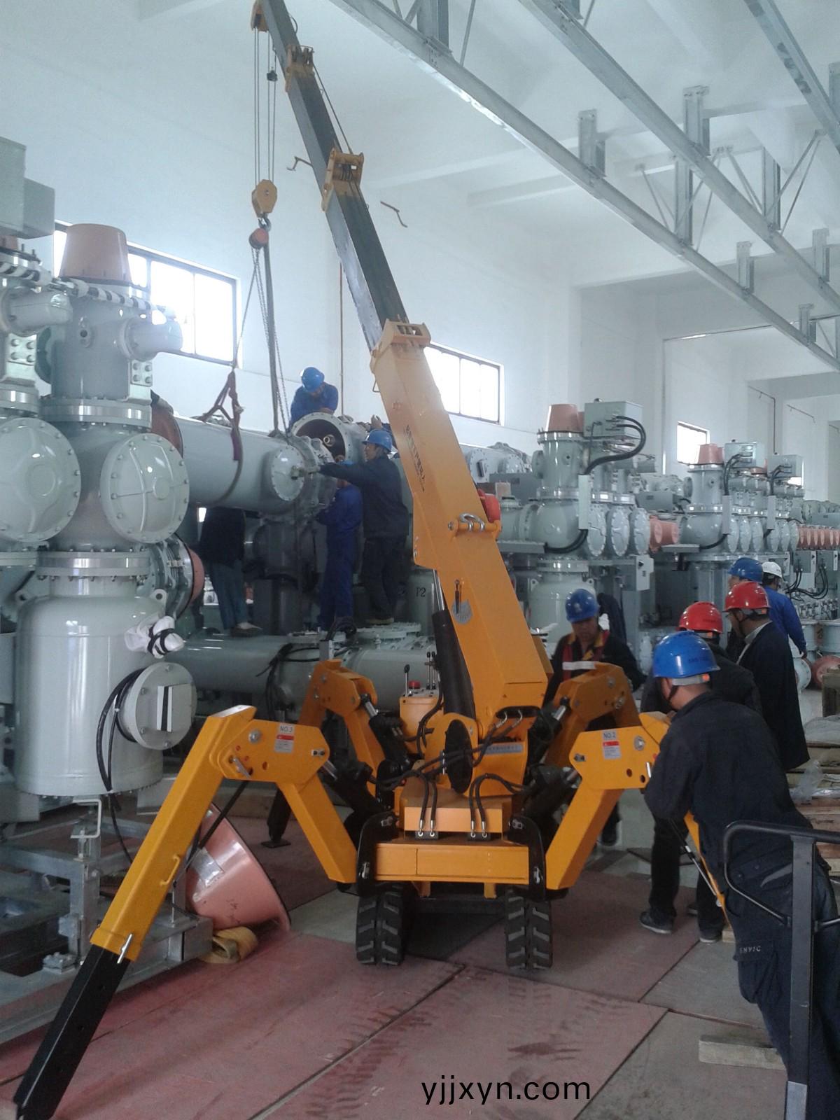 履帶式起重機圖片